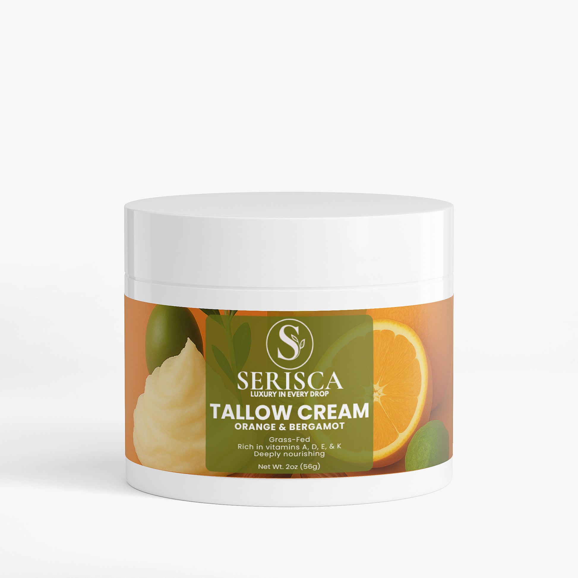Tallow Cream Orange & Bergamot
