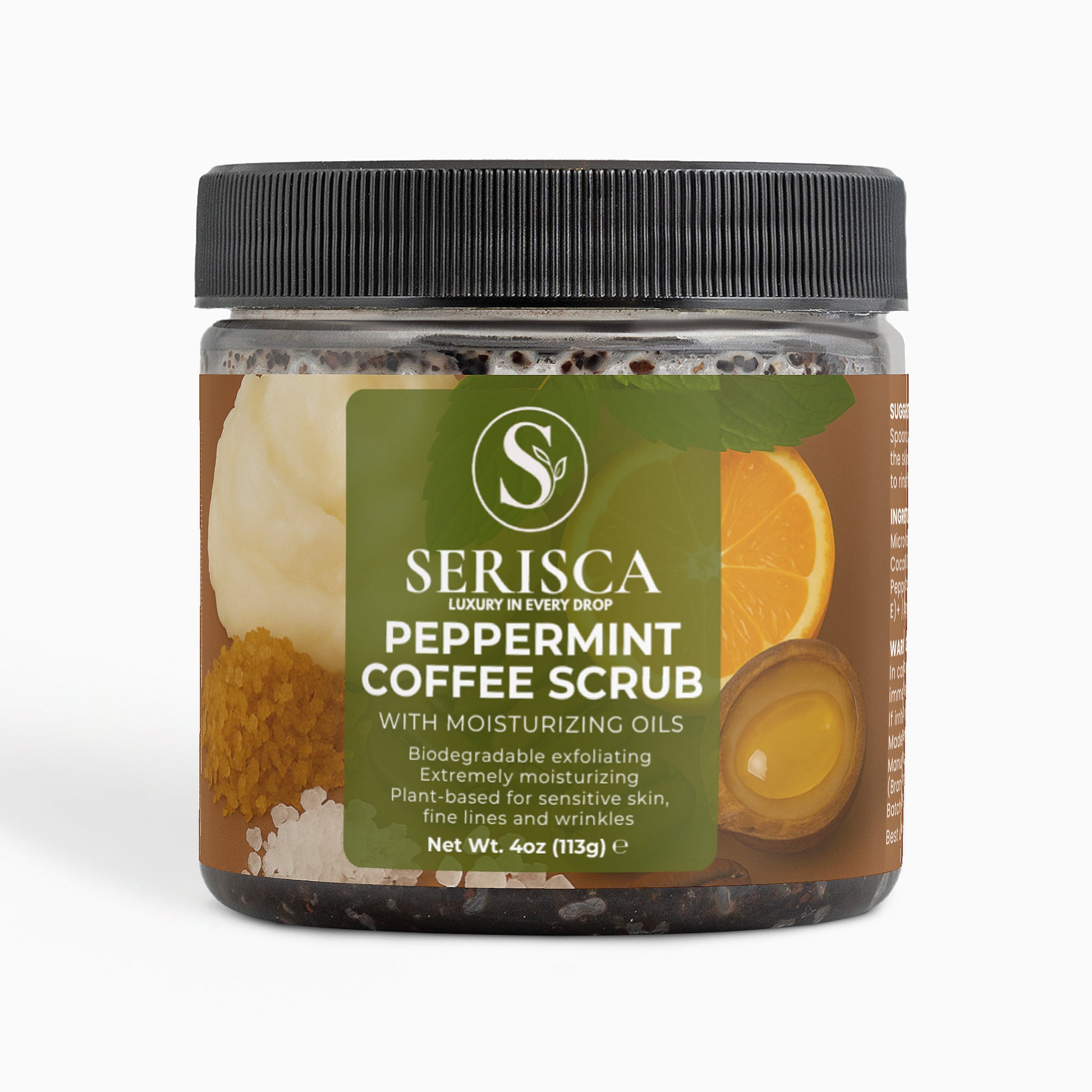 Peppermint Coffee Scrub