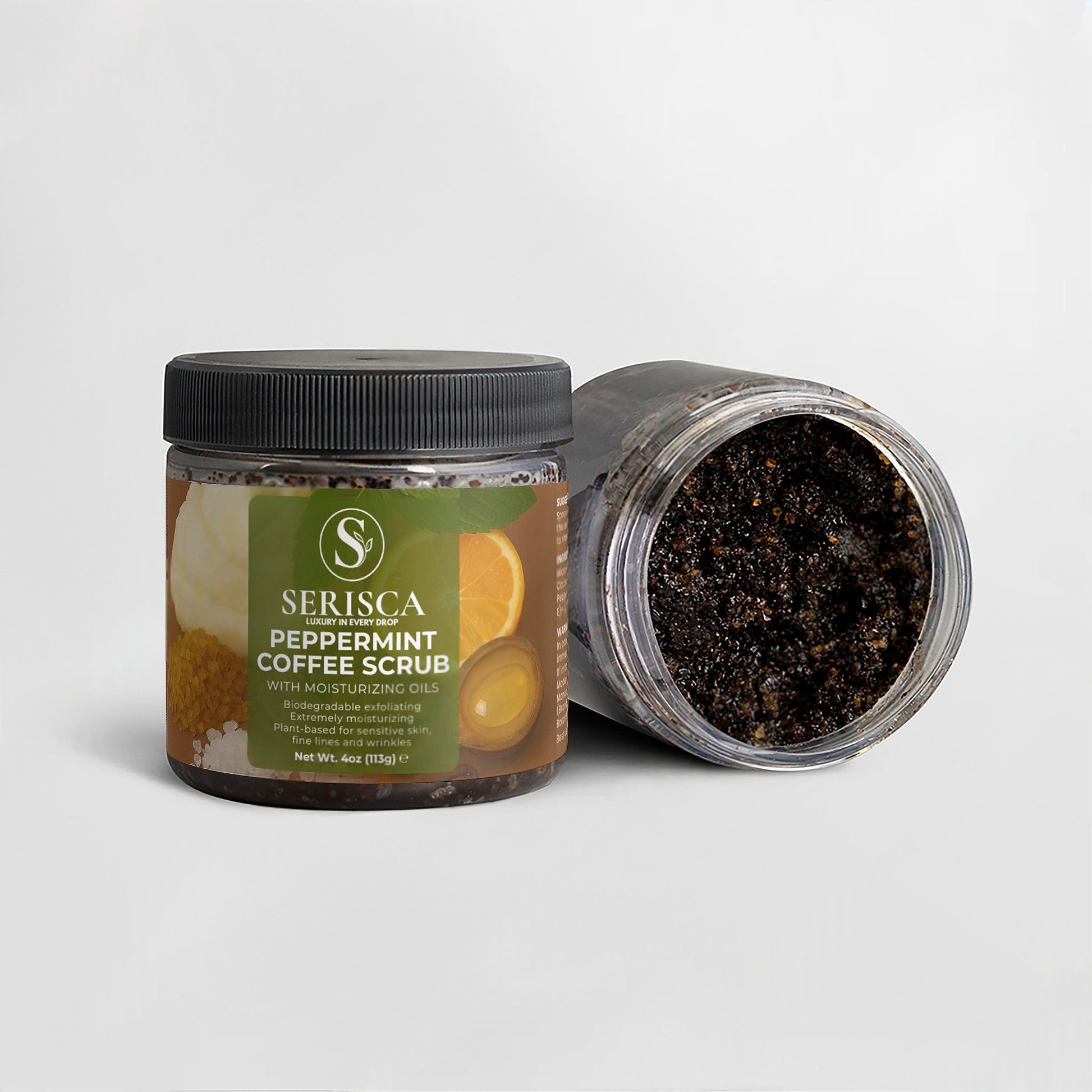 Peppermint Coffee Scrub