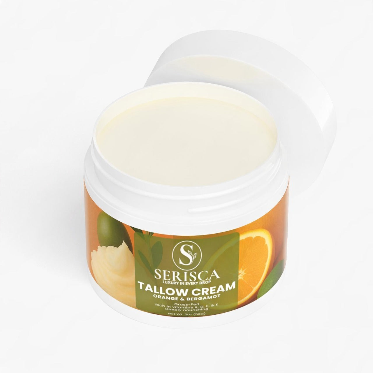 Tallow Cream Orange & Bergamot