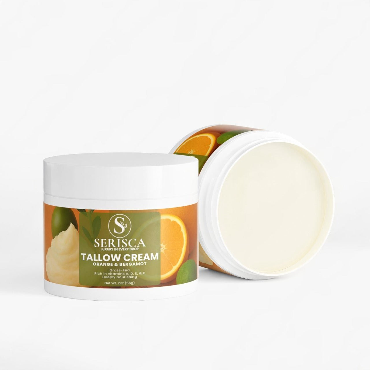 Tallow Cream Orange & Bergamot